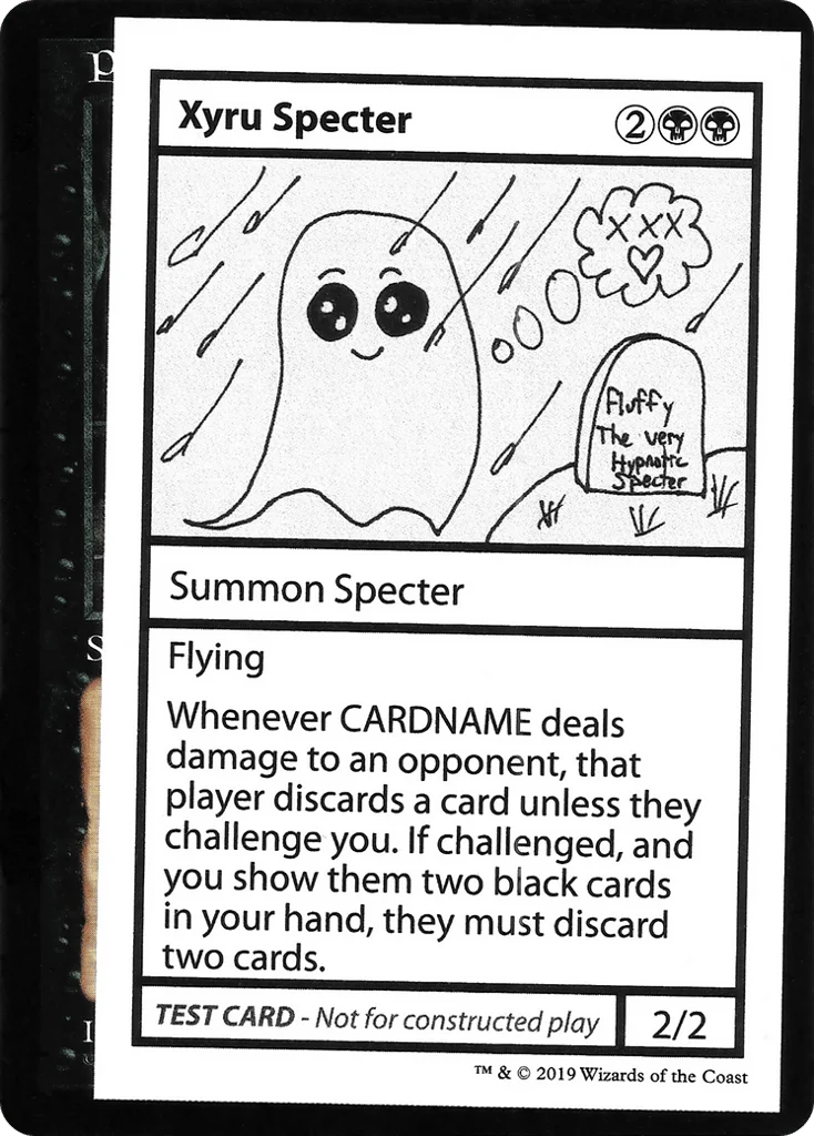 Xyru Specter · Mystery Booster Playtest Cards 2021
