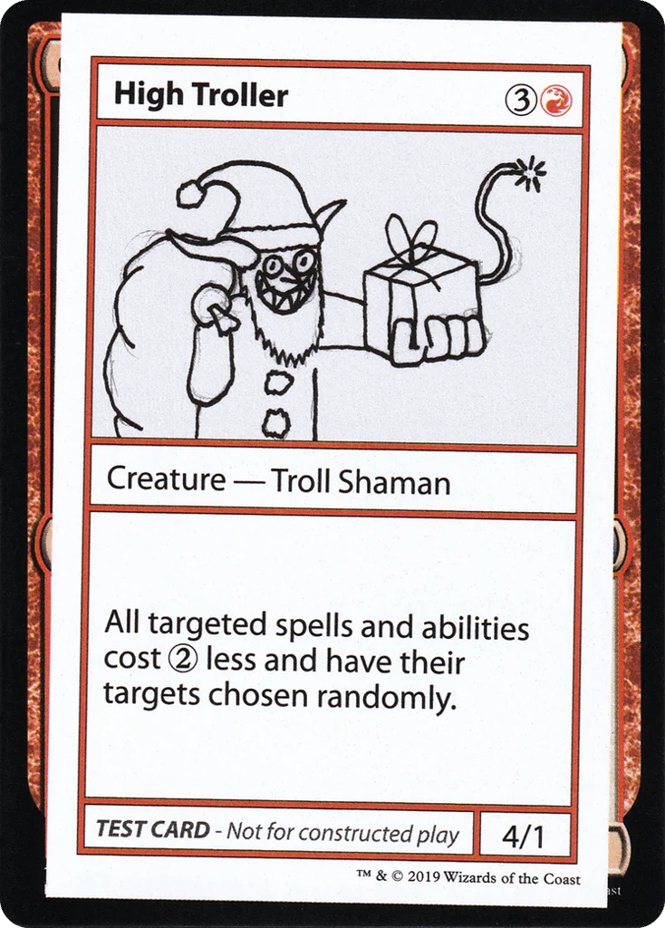 High Troller · Mystery Booster Playtest Cards 2021