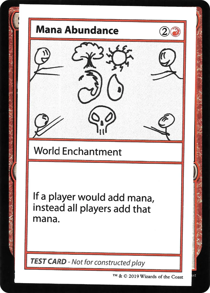 Mana Abundance · Mystery Booster Playtest Cards 2021