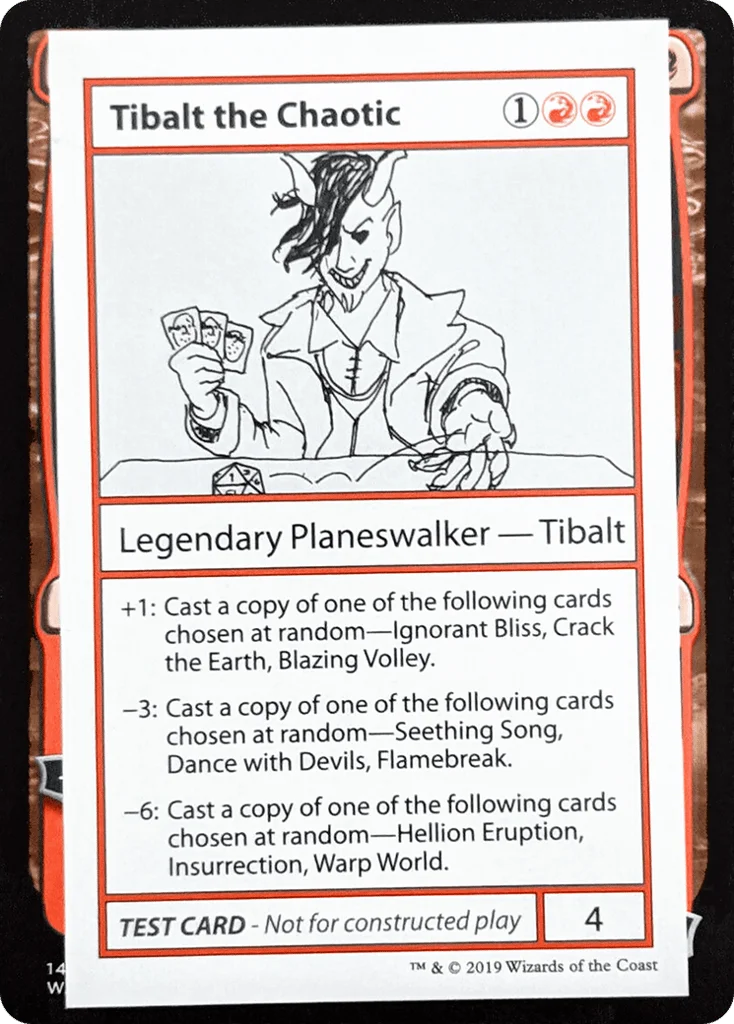 Tibalt the Chaotic · Mystery Booster Playtest Cards 2021