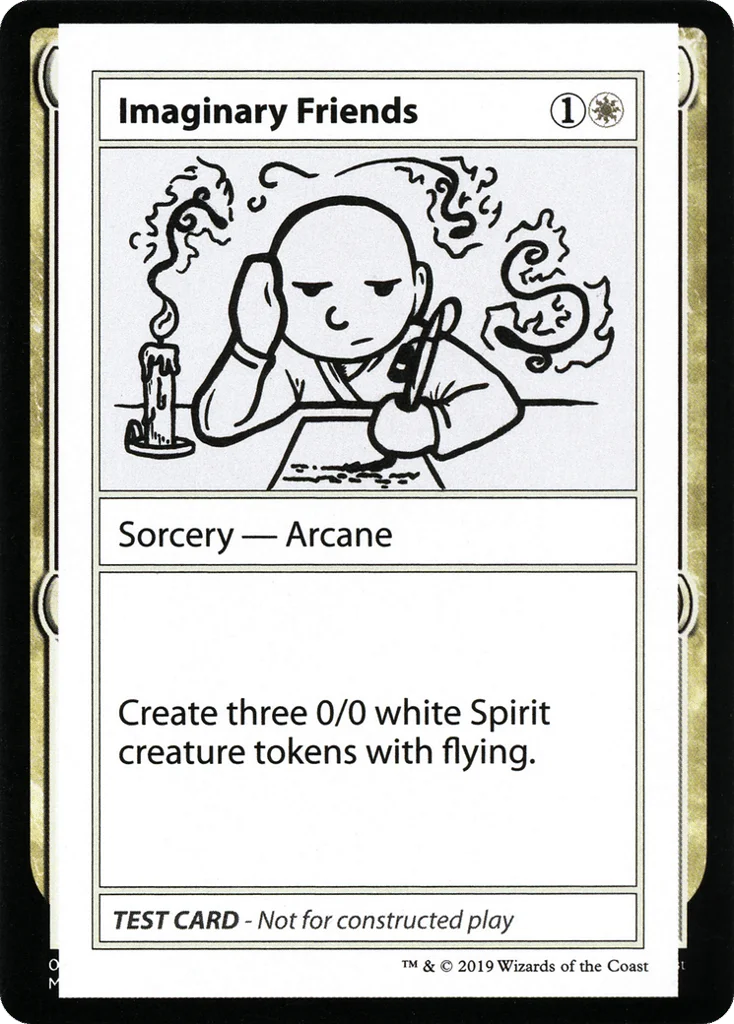 Imaginary Friends · Mystery Booster Playtest Cards 2021