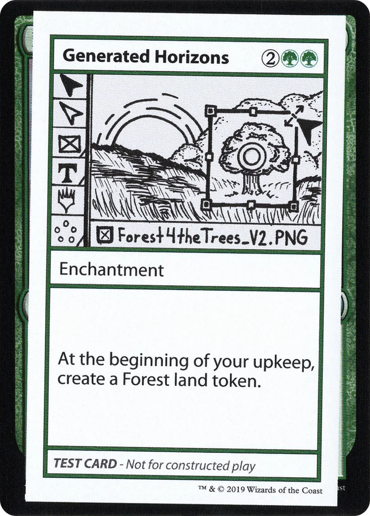 Generated Horizons · Mystery Booster Playtest Cards 2021
