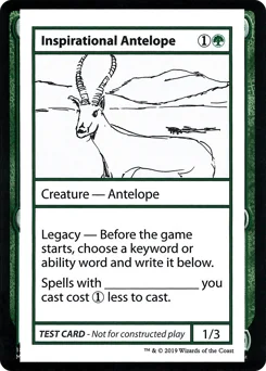 Inspirational Antelope