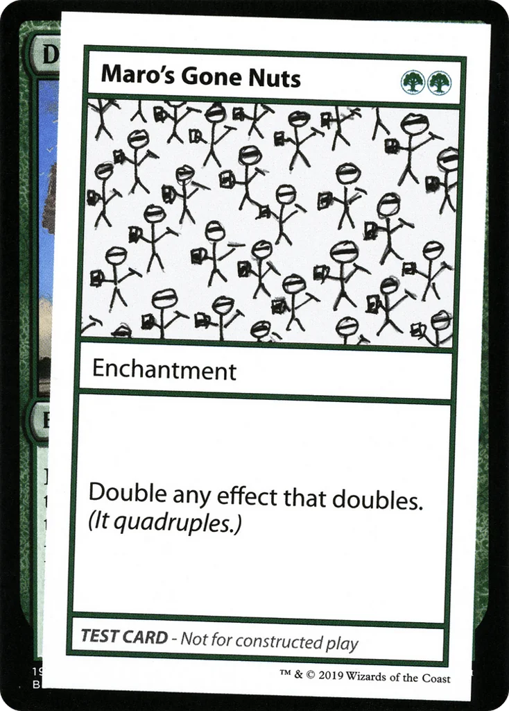 Maro's Gone Nuts · Mystery Booster Playtest Cards 2021