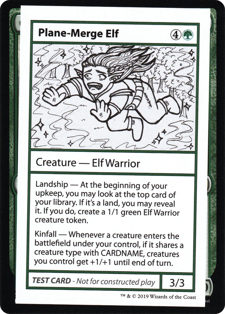 Plane-Merge Elf · Mystery Booster Playtest Cards 2021