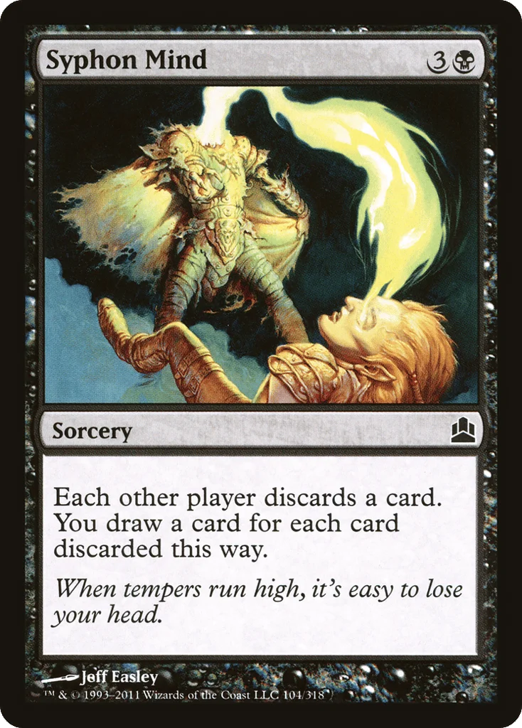 Syphon Mind · Commander 2011
