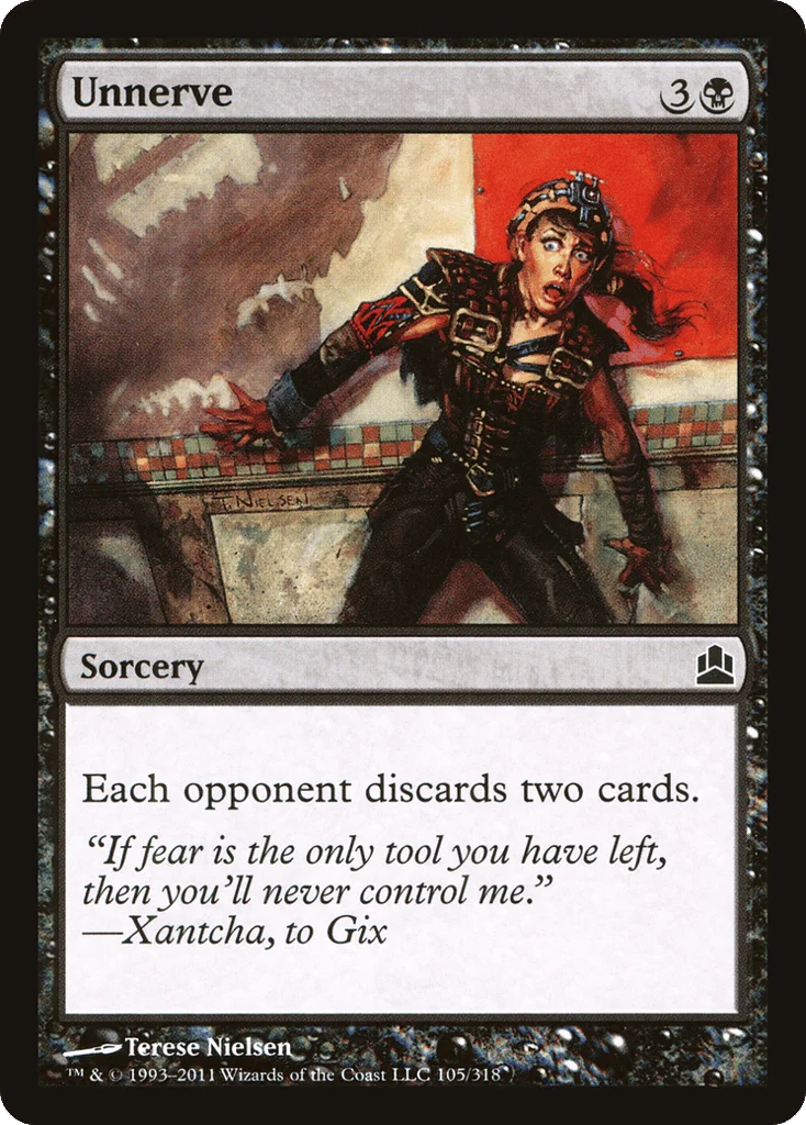 Unnerve · Commander 2011