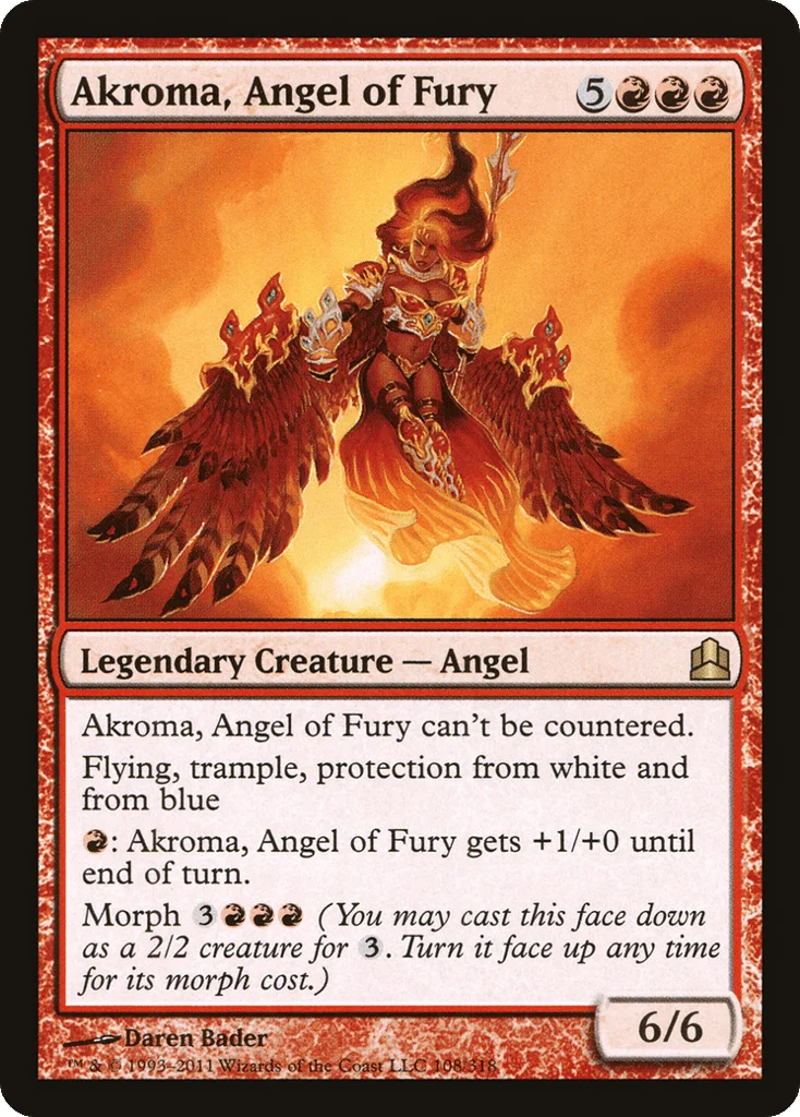 Akroma, Angel of Fury · Commander 2011