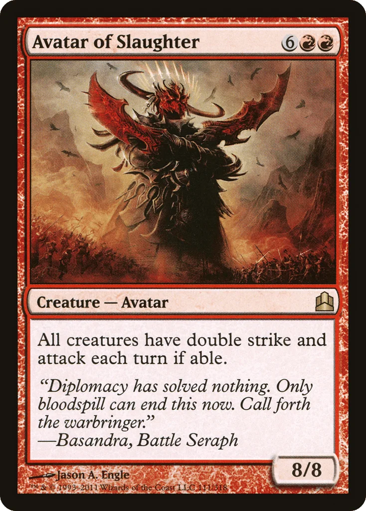 Avatar of Slaughter · Commander 2011
