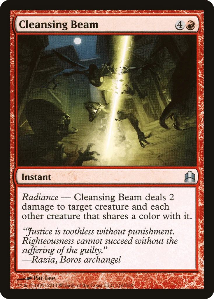 Cleansing Beam · Commander 2011
