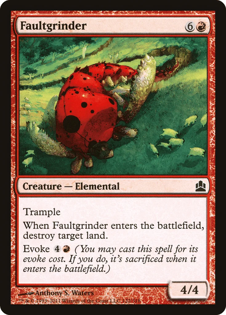 Faultgrinder · Commander 2011