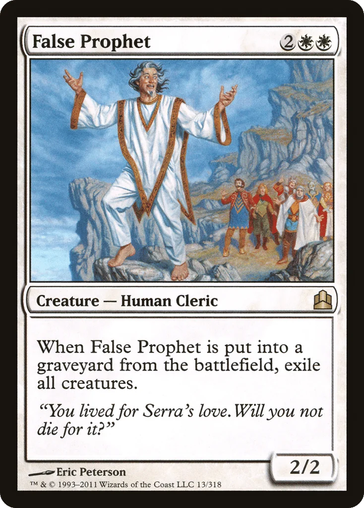 False Prophet · Commander 2011