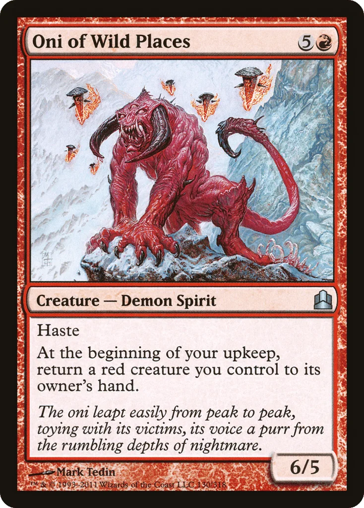 Oni of Wild Places · Commander 2011