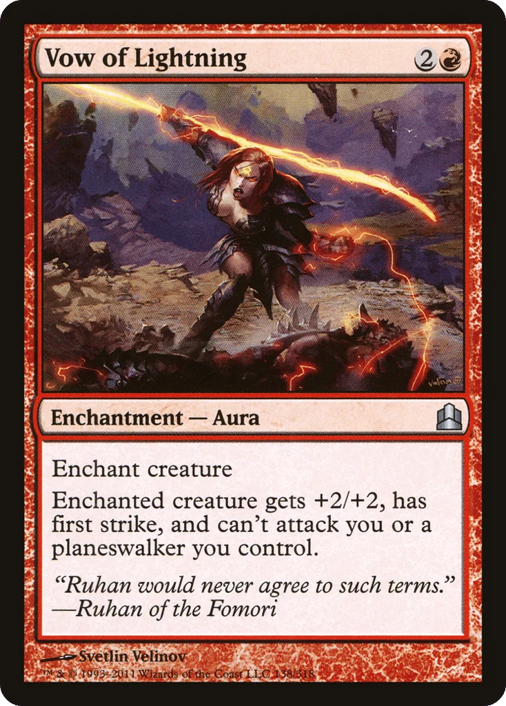 Vow of Lightning · Commander 2011