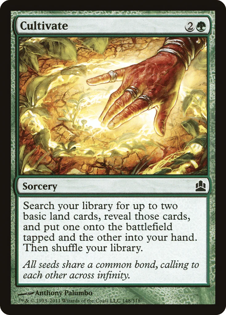 Cultivate · Commander 2011