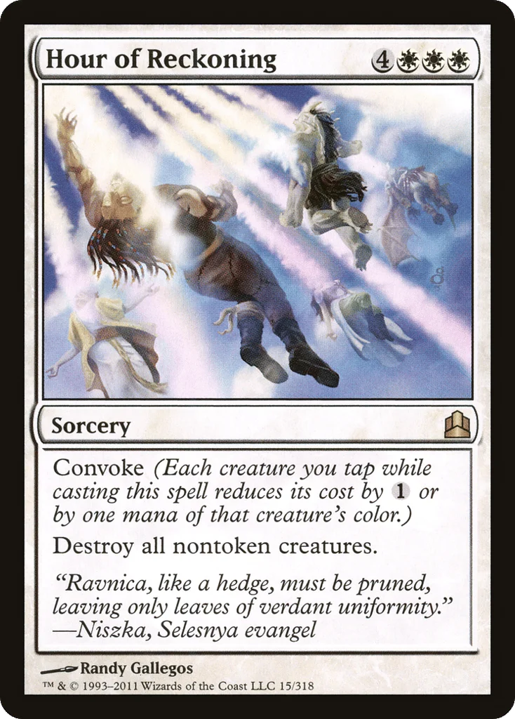 Hour of Reckoning · Commander 2011