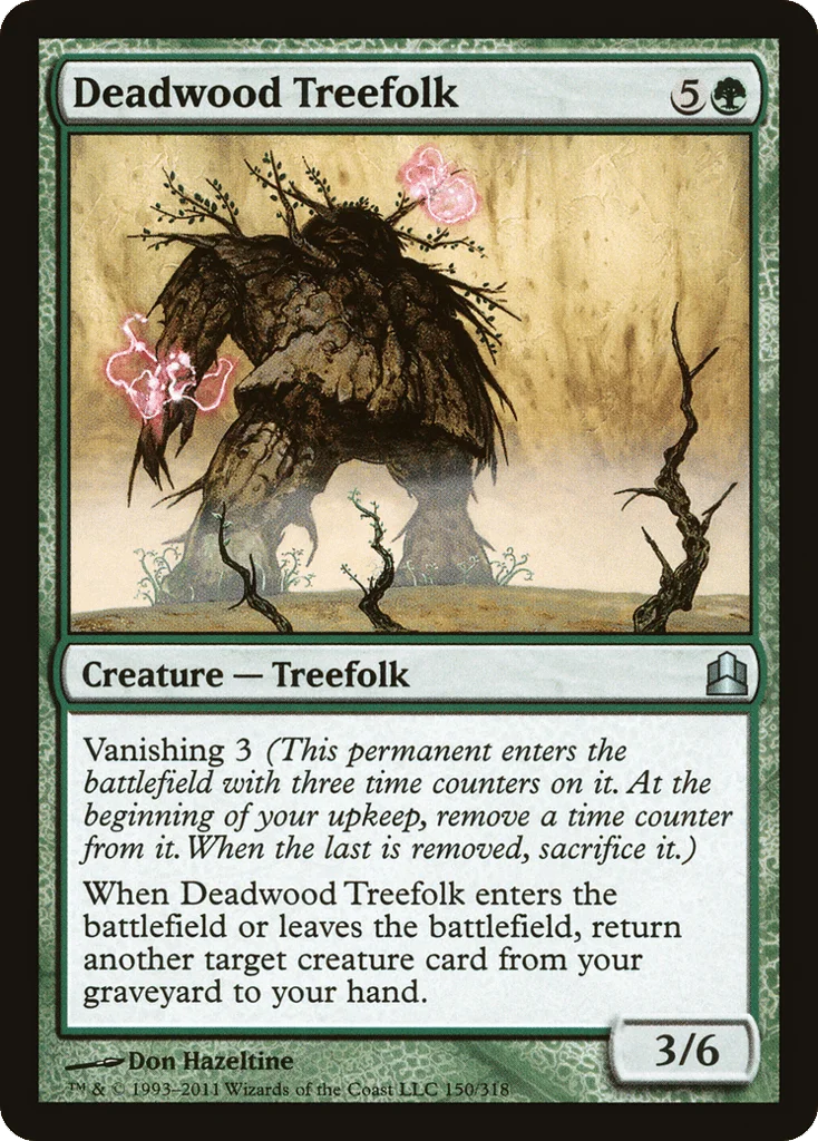 Deadwood Treefolk · Commander 2011