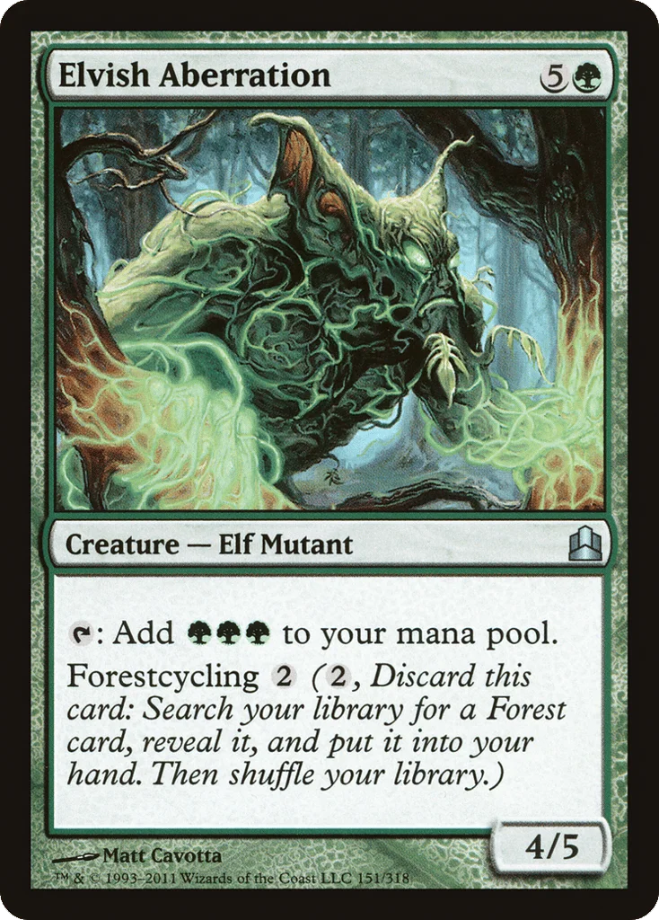 Elvish Aberration · Commander 2011