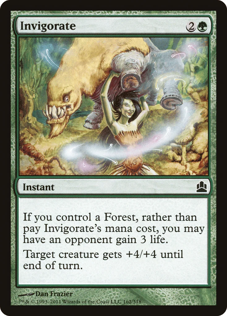 Invigorate · Commander 2011