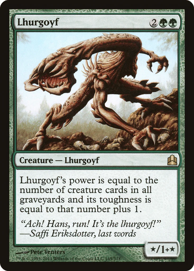 Lhurgoyf · Commander 2011