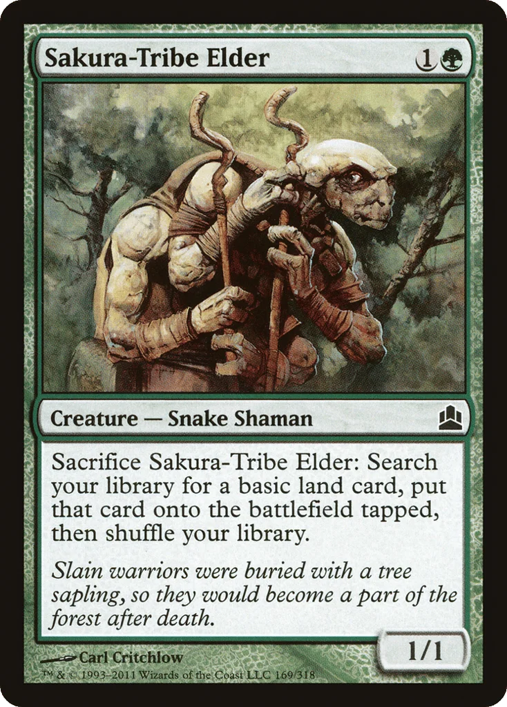 Sakura-Tribe Elder · Commander 2011