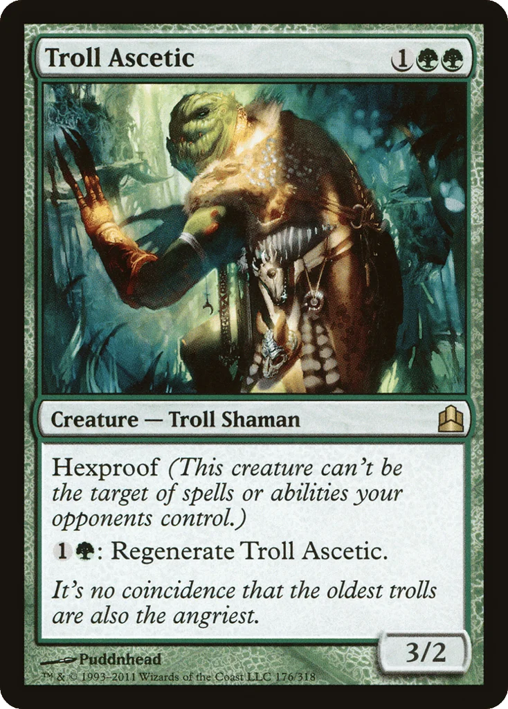 Troll Ascetic · Commander 2011