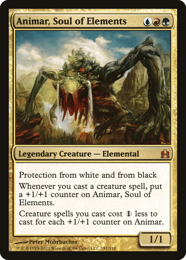 Animar, Soul of Elements · Commander 2011