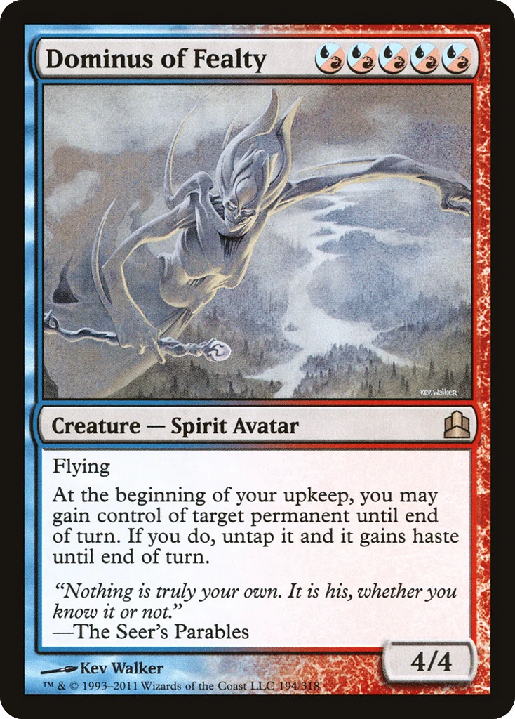 Dominus of Fealty · Commander 2011