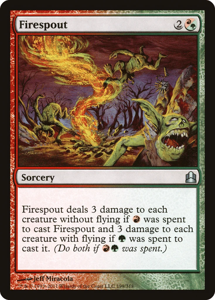 Firespout · Commander 2011