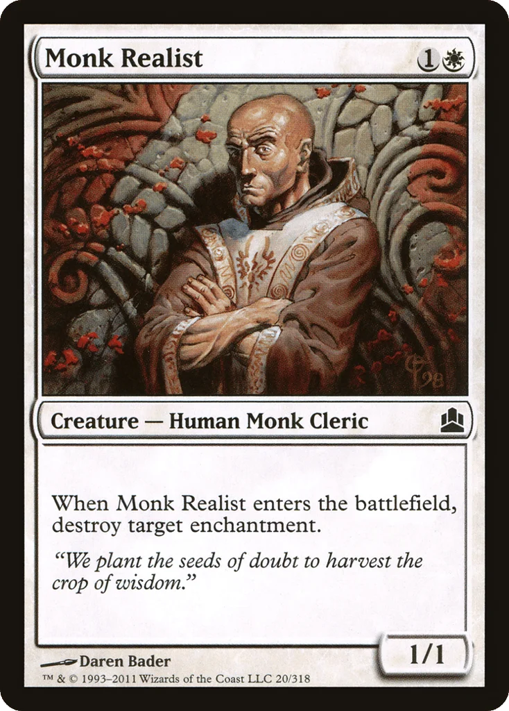 Monk Realist · Commander 2011