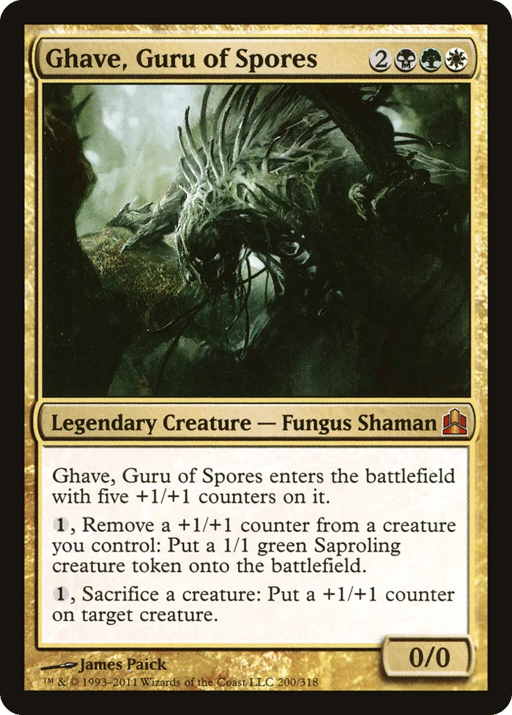 Ghave, Guru of Spores · Commander 2011