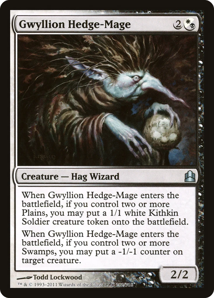 Gwyllion Hedge-Mage · Commander 2011