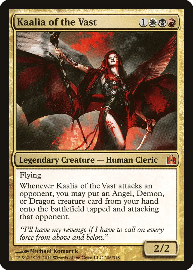 Kaalia of the Vast · Commander 2011