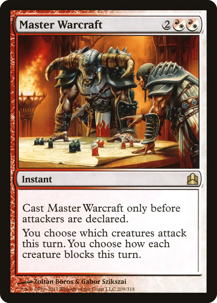 Master Warcraft · Commander 2011