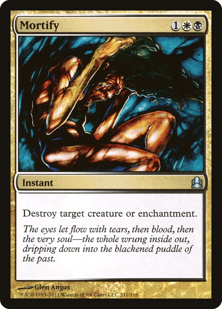 Mortify · Commander 2011