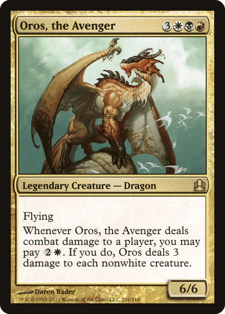 Oros, the Avenger · Commander 2011