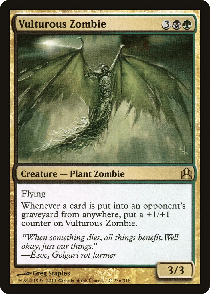 Vulturous Zombie · Commander 2011