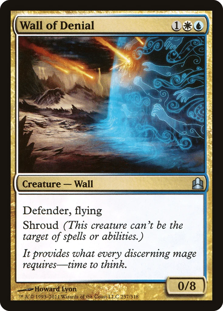 Wall of Denial · Commander 2011
