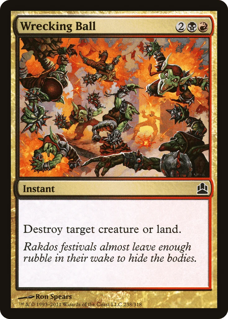 Wrecking Ball · Commander 2011