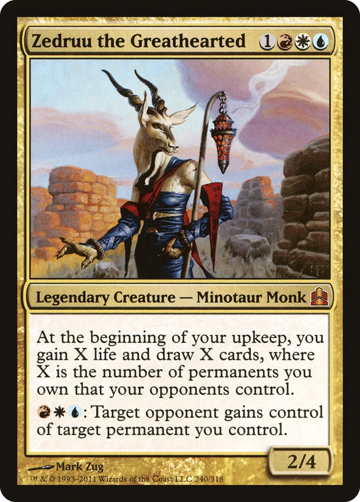 Zedruu the Greathearted · Commander 2011