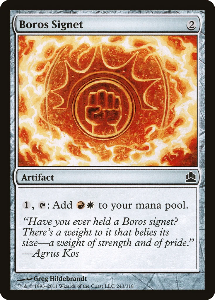 Boros Signet · Commander 2011