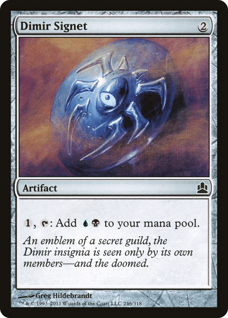 Dimir Signet · Commander 2011