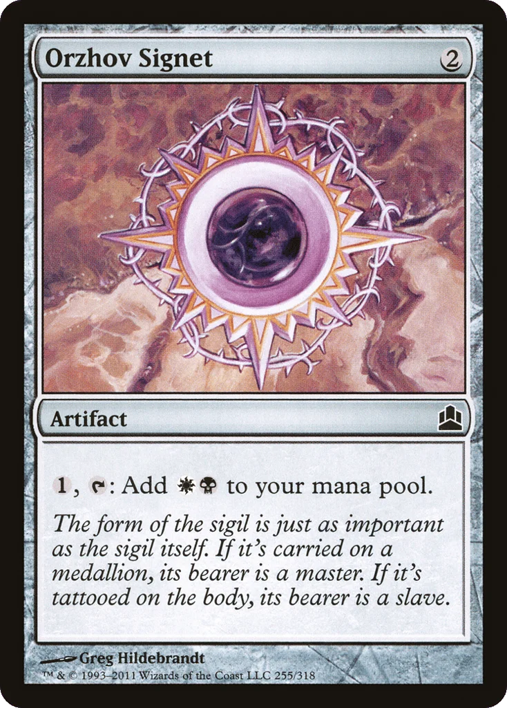 Orzhov Signet · Commander 2011