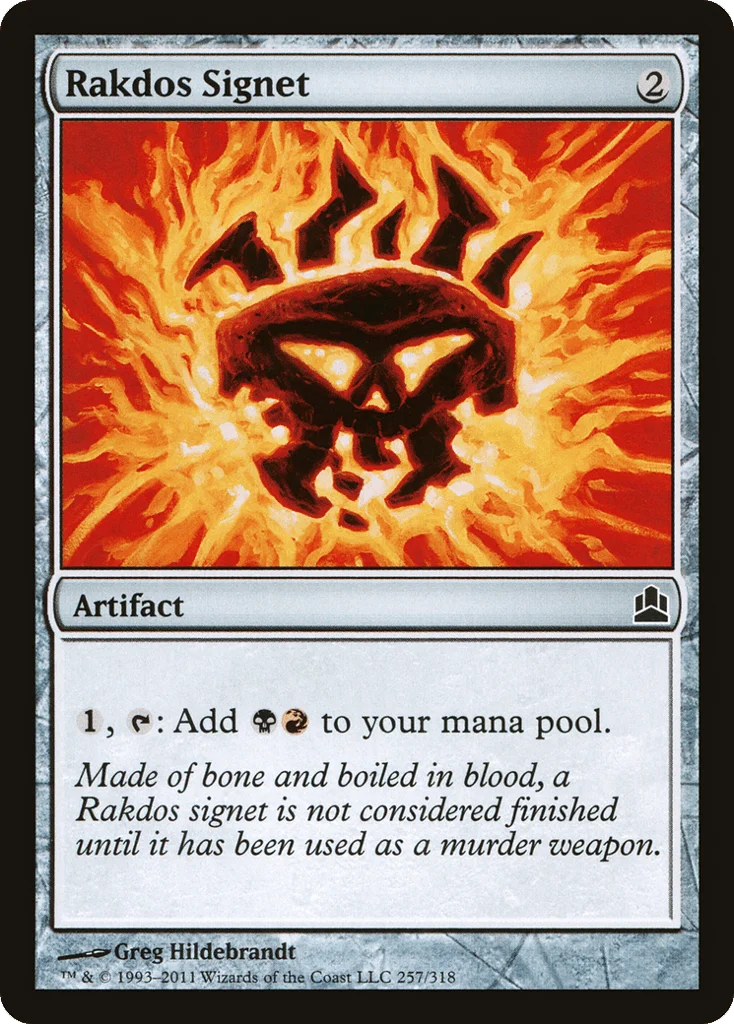 Rakdos Signet · Commander 2011