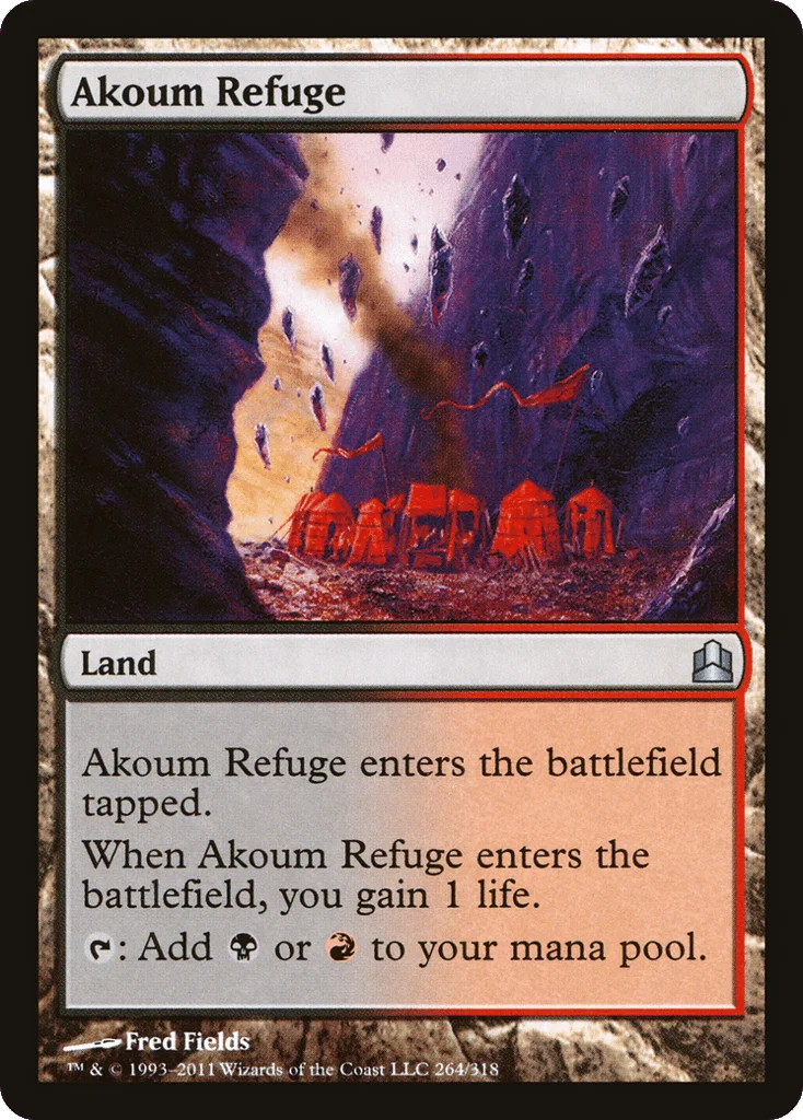 Akoum Refuge · Commander 2011