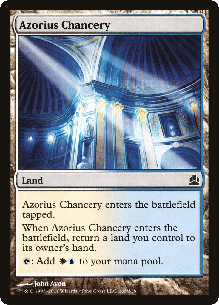 Azorius Chancery · Commander 2011