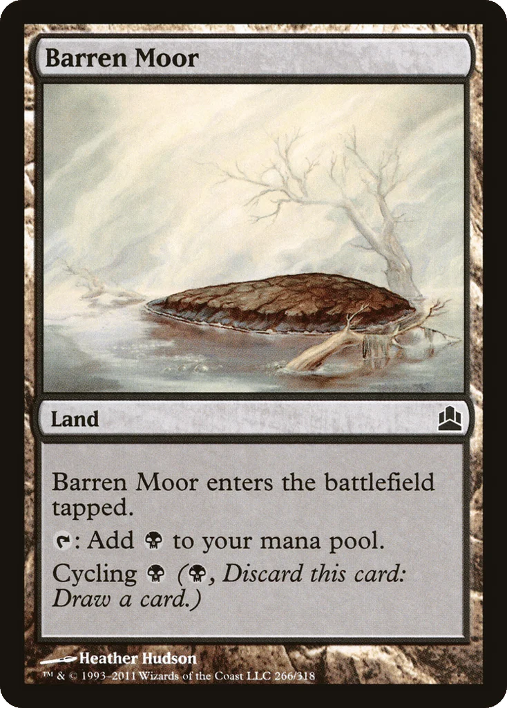 Barren Moor · Commander 2011