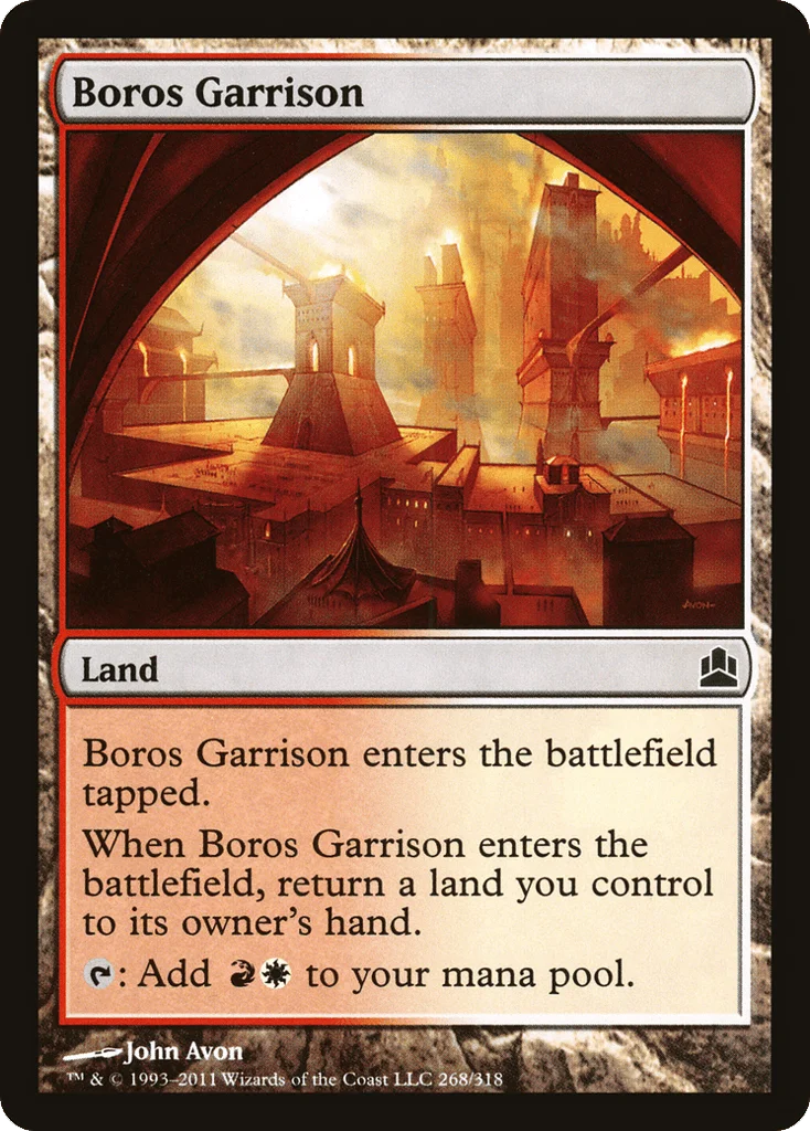 Boros Garrison · Commander 2011