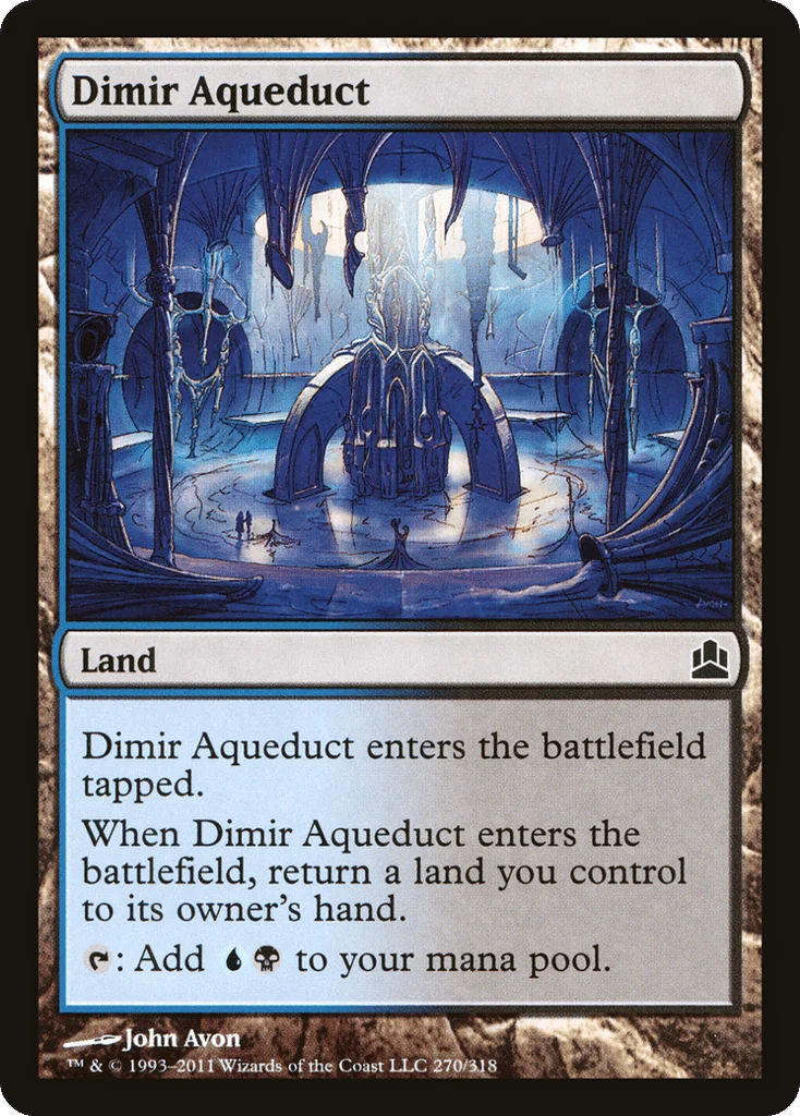 Dimir Aqueduct · Commander 2011