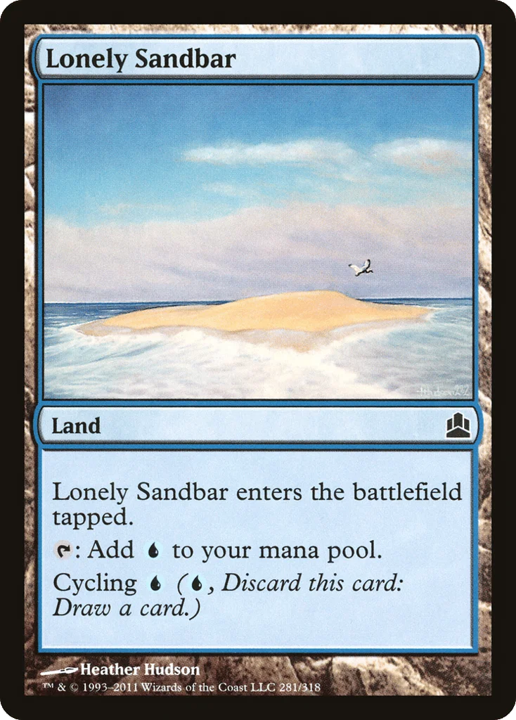 Lonely Sandbar · Commander 2011